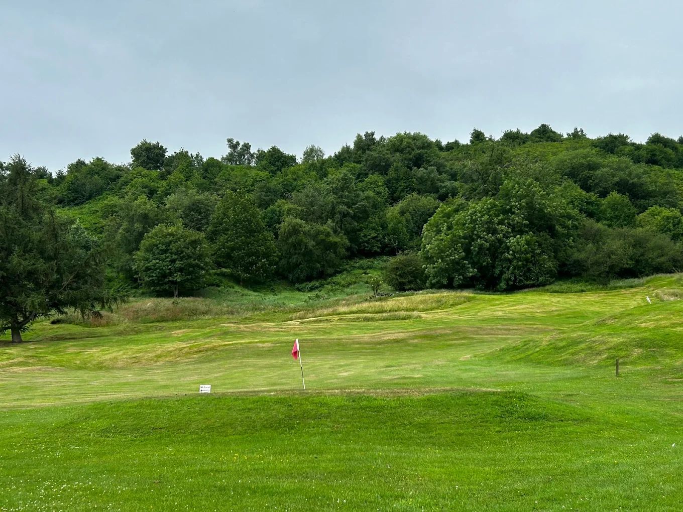 Rosedale abbey 9 hole golf course green side
